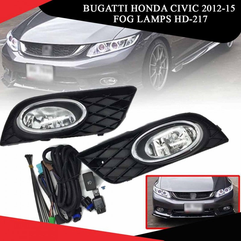 Bugatti Honda-Civic 2012-15 Fog Lamps Hd-0217