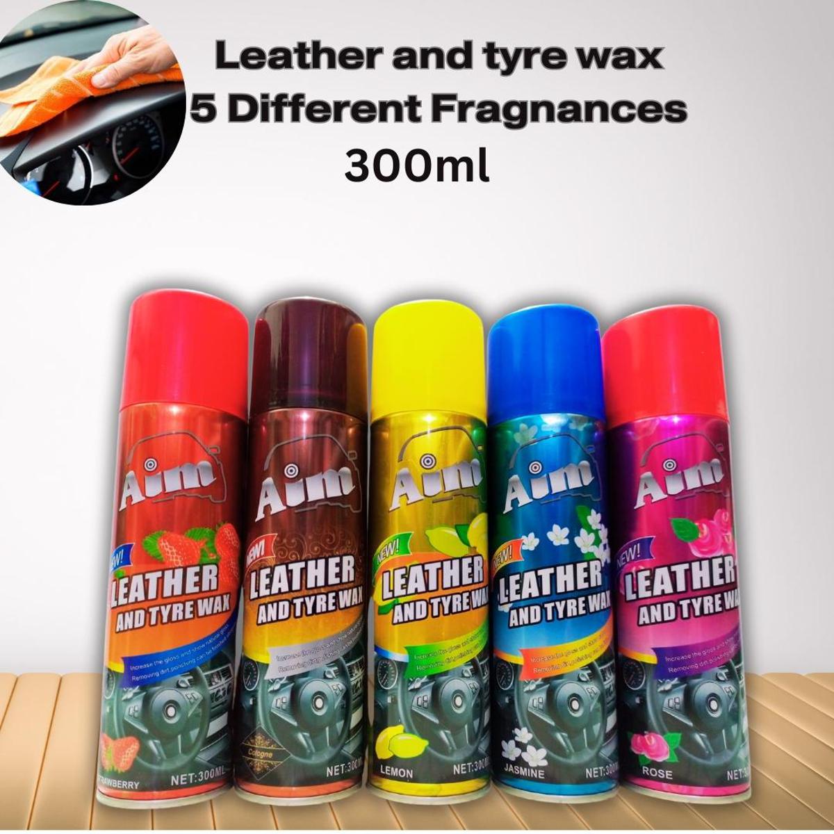 AIM LEATHER AND TYRE WAX (300ML)