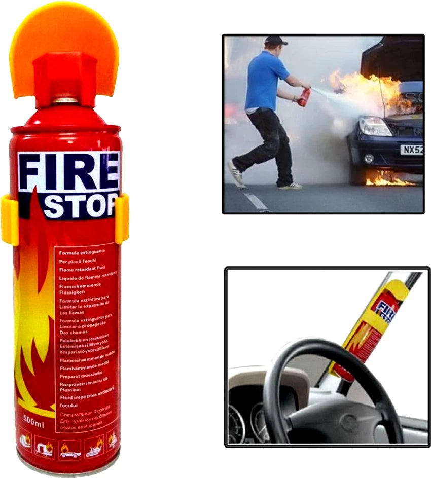 Fire Stop Portable Fire Extinguisher(500ml)