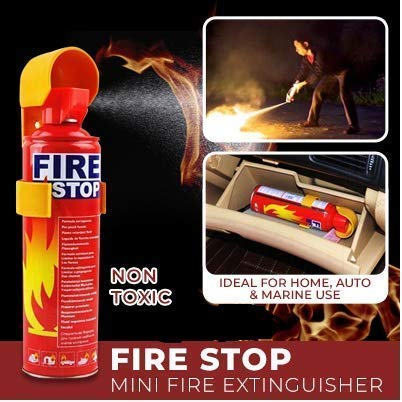 Fire Stop Portable Fire Extinguisher(500ml)