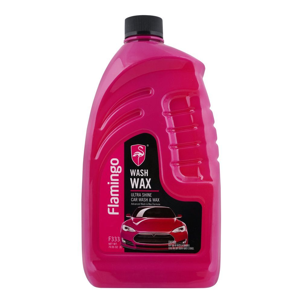 Flamingo Ultra Shine Car Wash And Wax Shampoo (2 Liter)