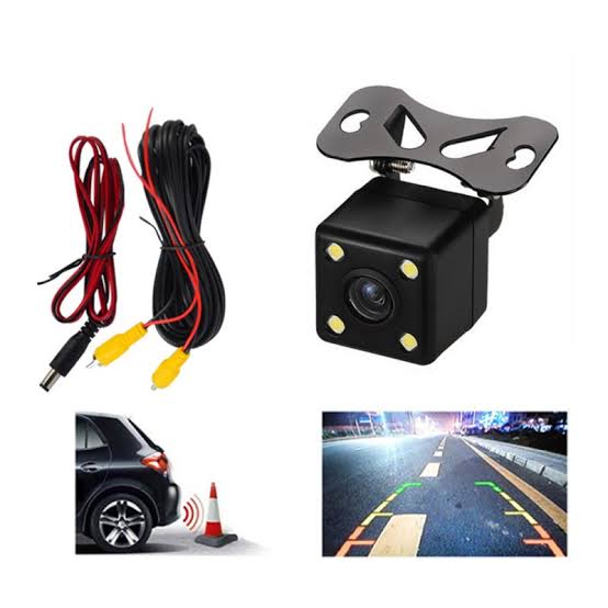 UNIVERSAL REAR VIEW CAMERA FOR CARS - 4 LED