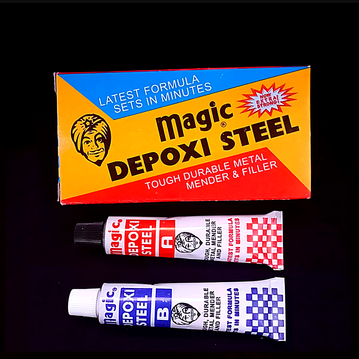 Pack of 10 Magic Depoxi Steel, Epoxy (Full Box)