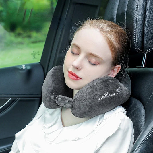 Hump U-shaped Neck Pillow Home Office Convenient Travel Nap