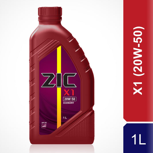 Zic - X1 20W-50 Petrol Engine Oil