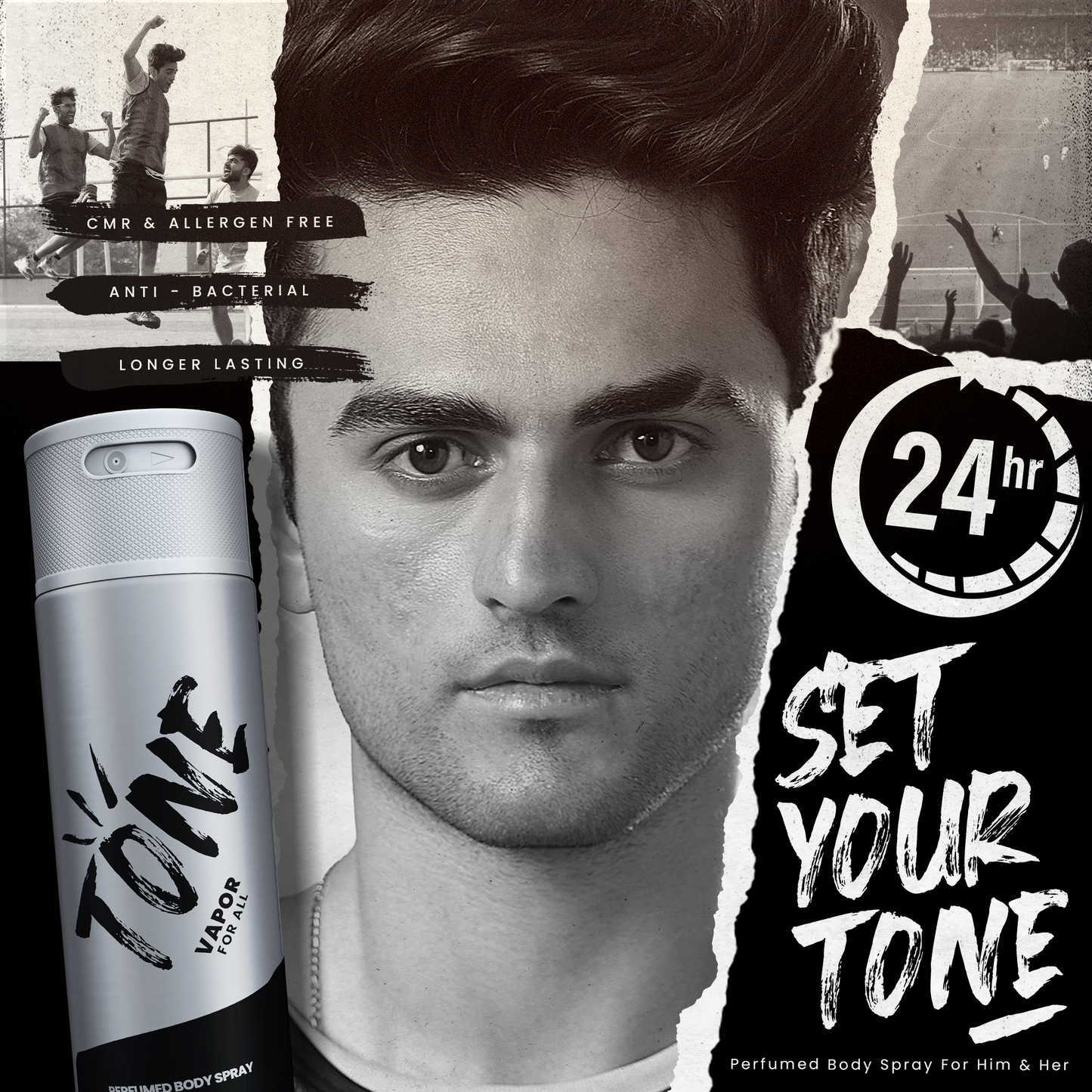Tone Vapor For All - Bold and warm fragrance for everyone