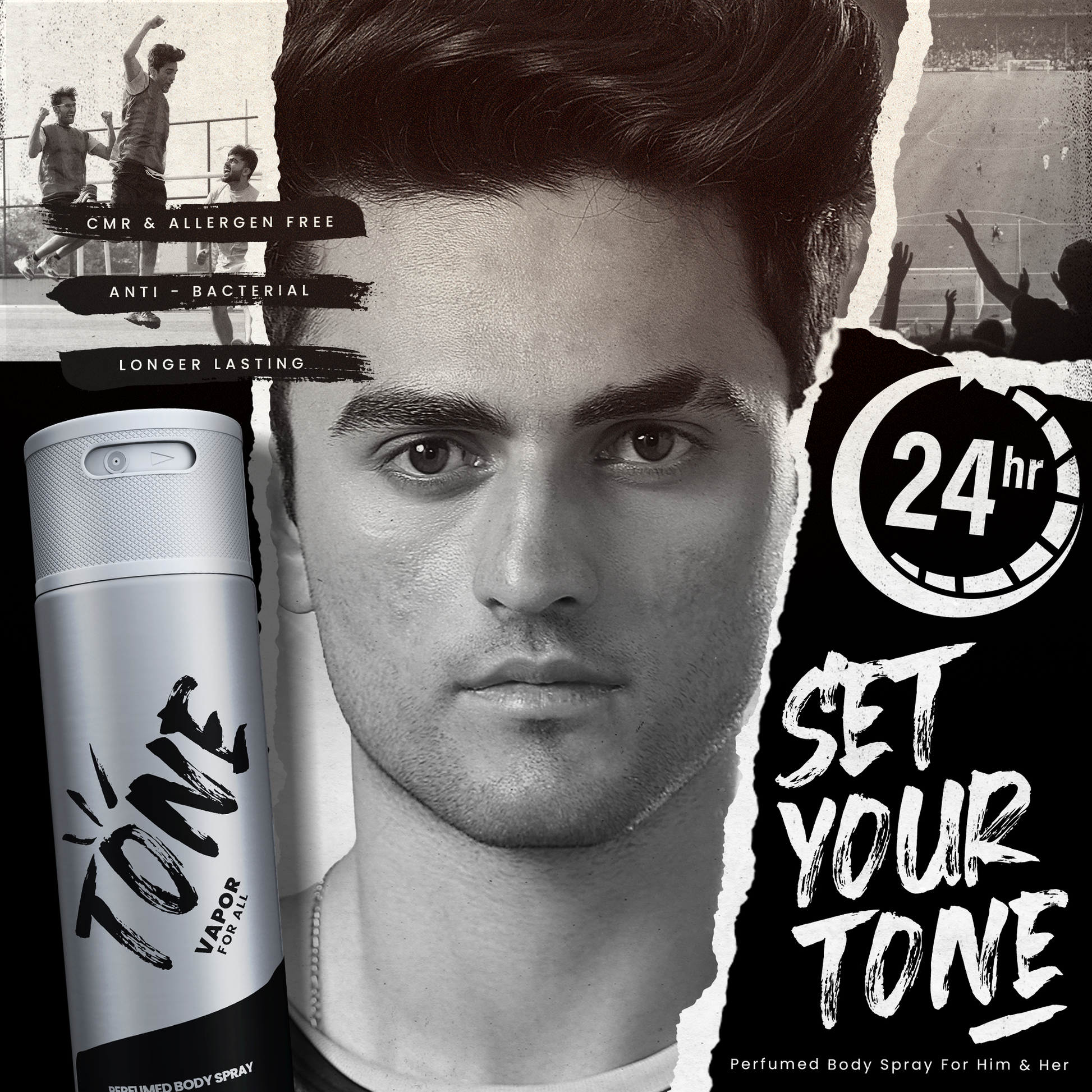Tone Vapor For All - Bold and warm fragrance for everyone