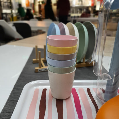 IKEA : KALAS NN : Multi Color Plastic Glasses - Set of 6