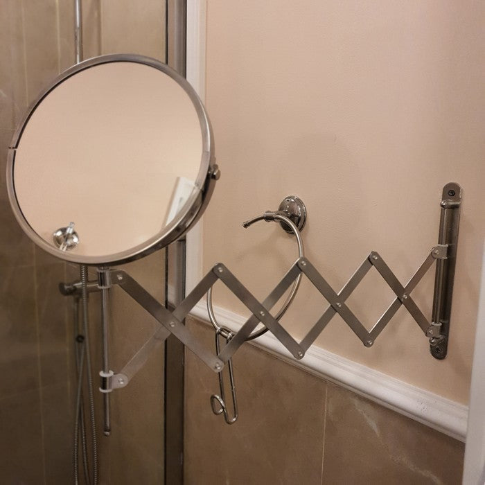 IKEA : FRACK : Stainless Steel 2-Way Wall Mirror