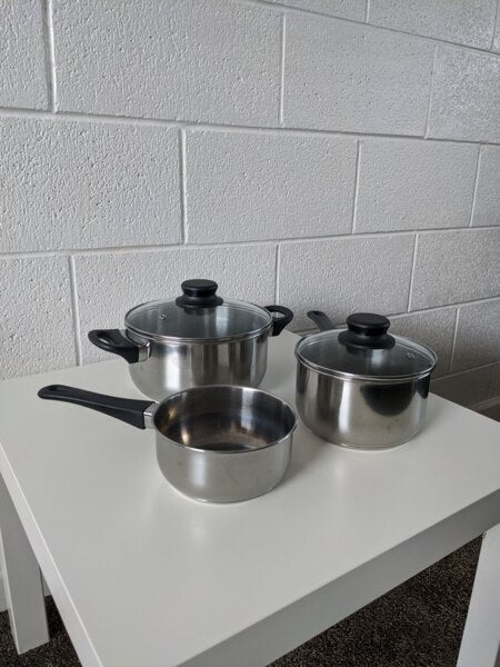 IKEA : ANNONS : 5-Piece Stainless Steel Cookware Set