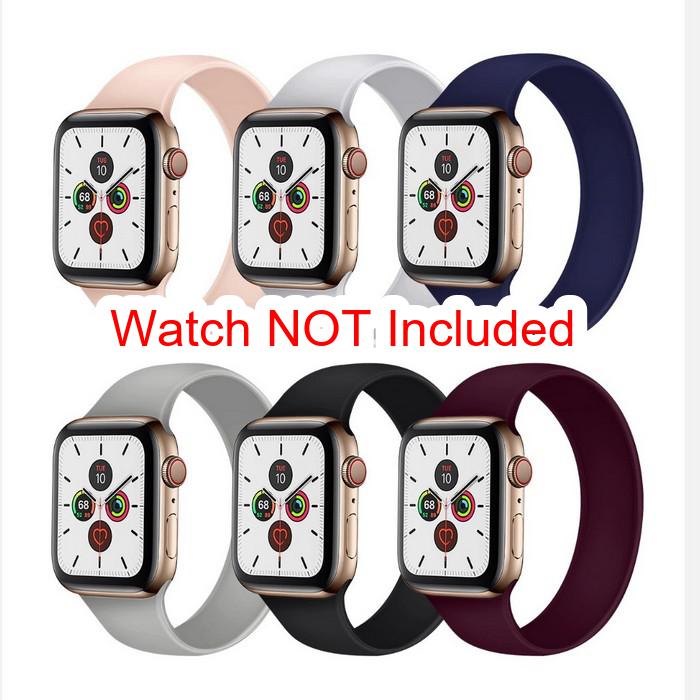 Apple Watch Straps : Silicon Solo Strap