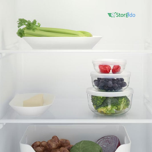 IKEA : BESTAMMA : Food Containers With Lid - Set of 3