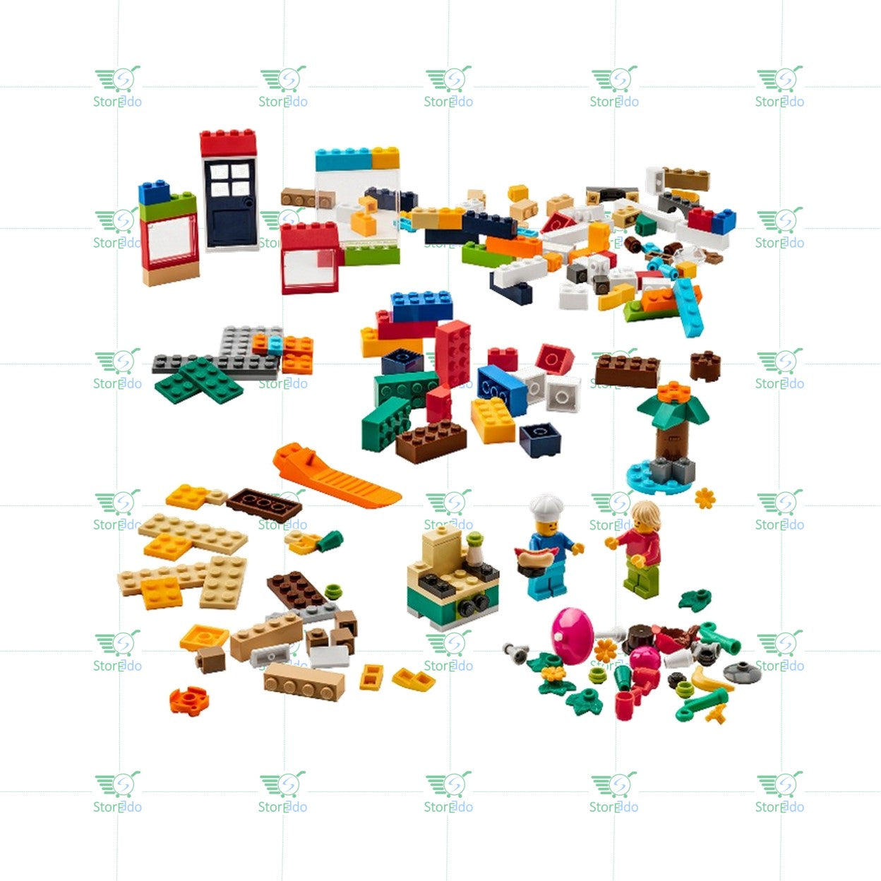 IKEA : BYGGLEK : Lego Brick Set - Pack of 201