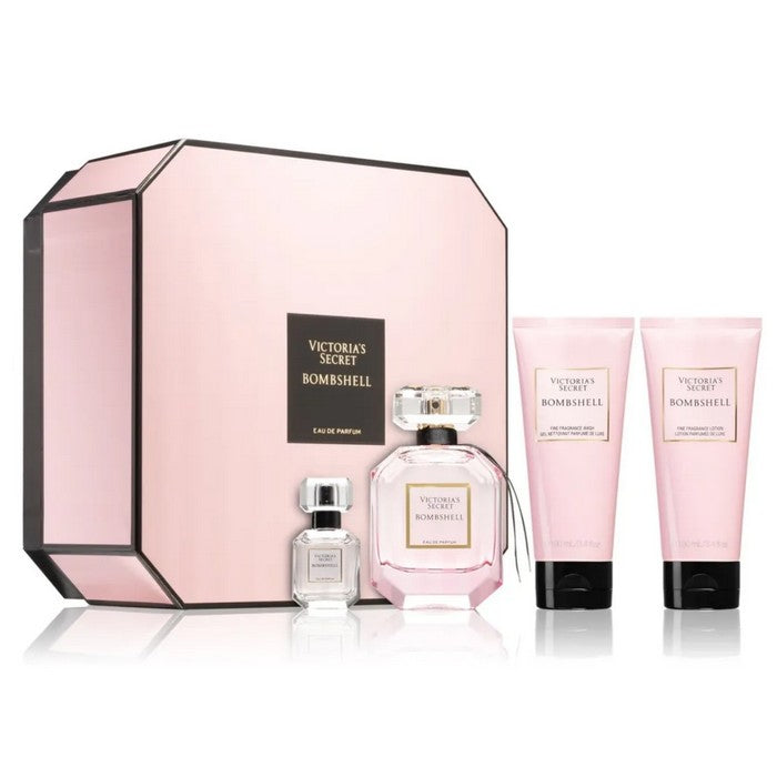 Victoria s Secret Bombshell 4 Piece Perfume Set 2022 Storeedo