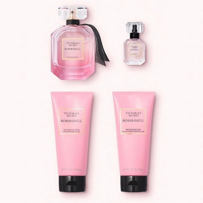 Victoria's Secret : Bombshell : 4-Piece Perfume Set 2022
