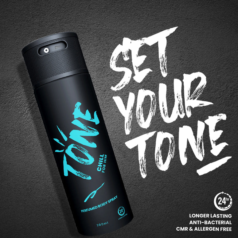 Tone Chill For Him - Cool and refreshing deodorant spray for men