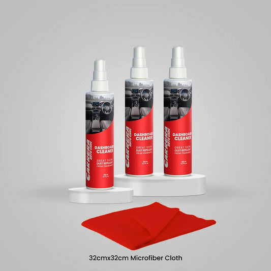 Carrera Pack of 3 Dashboard cleaner 200 mL With microfiber
