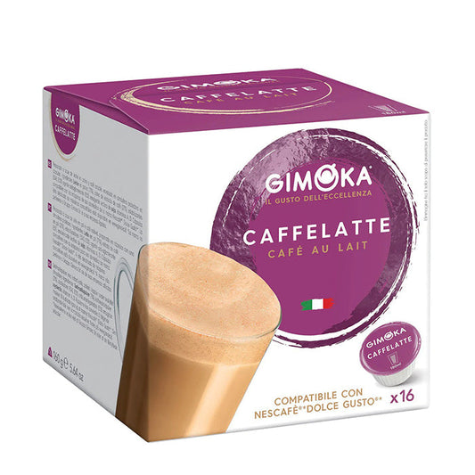 Dolce Gusto Gimoka Caffe Latte Pods