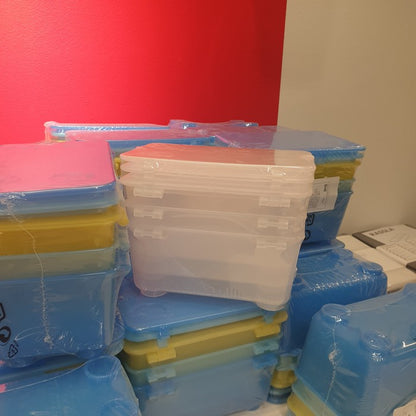 IKEA : GLIS : Boxes with Lid - Set of 3
