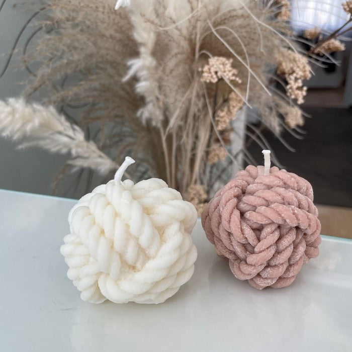 Scented Knotted Rope Candle