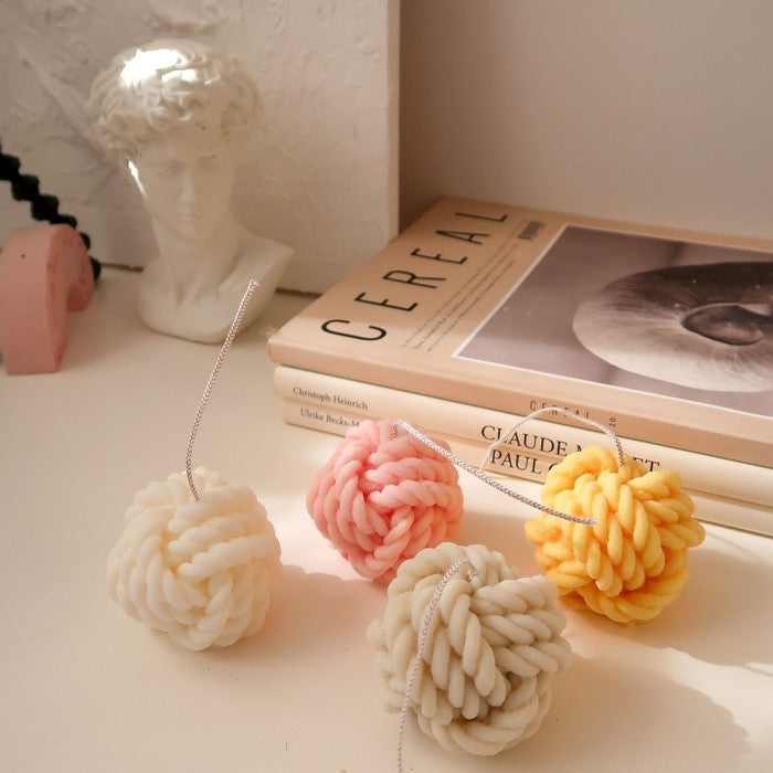 Scented Knotted Rope Candle