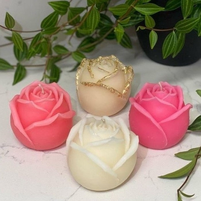 Scented Large Rose Candle