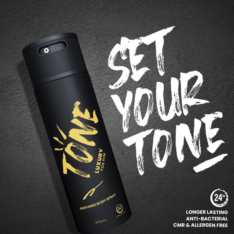 Tone Luxury For Him - Unleash your elegance with this deodorant body spray for men