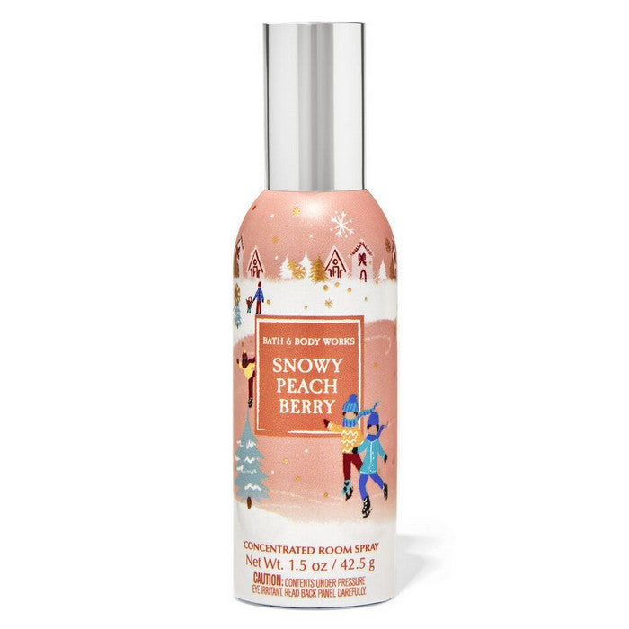 Bath and Body Works : Mini Concentrated Room Spray : Snowy Peach Berry