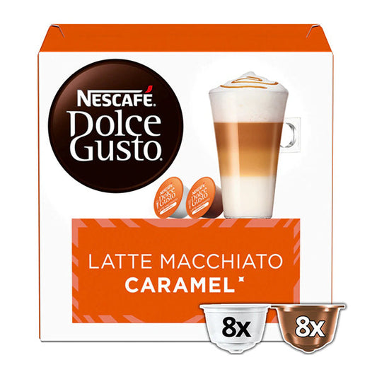 NESCAFE : Dolce Gusto : Latte Macchiato Caramel Coffee Pods