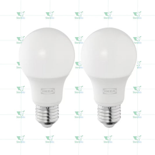 IKEA : SOLHETTA : Led Bulb E27 470 lumen - Set of 2