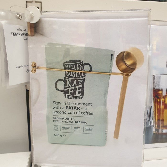 IKEA : TEMPERERAD : Coffee Measure and Clip