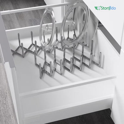 IKEA : VARIERA : Pot Lid Organiser