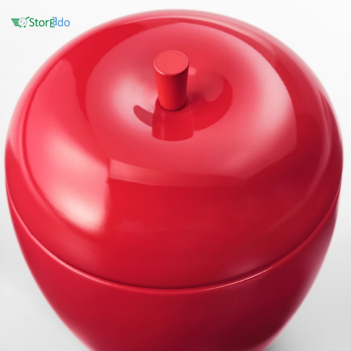 IKEA : VINTERFINT : Apple Shaped Scented Candle Tin