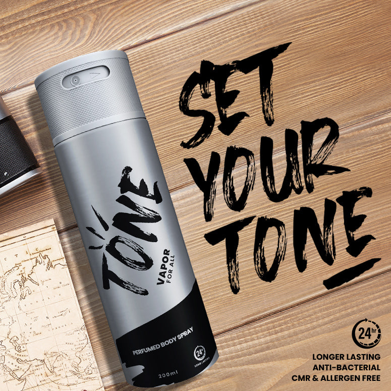 Tone Vapor For All - Your go-to scent for all-day confidence.